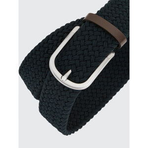 REISS ELMONT Basket Weave Belt